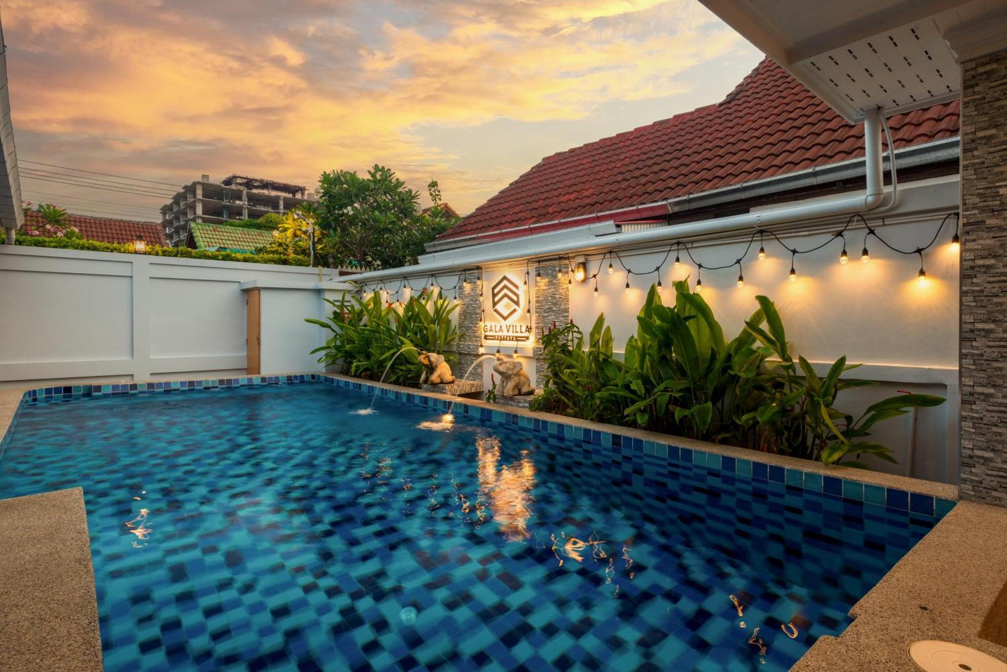 Pattaya Private Villa - Pool,Sauna,Snooker,Bbq Екстериор снимка