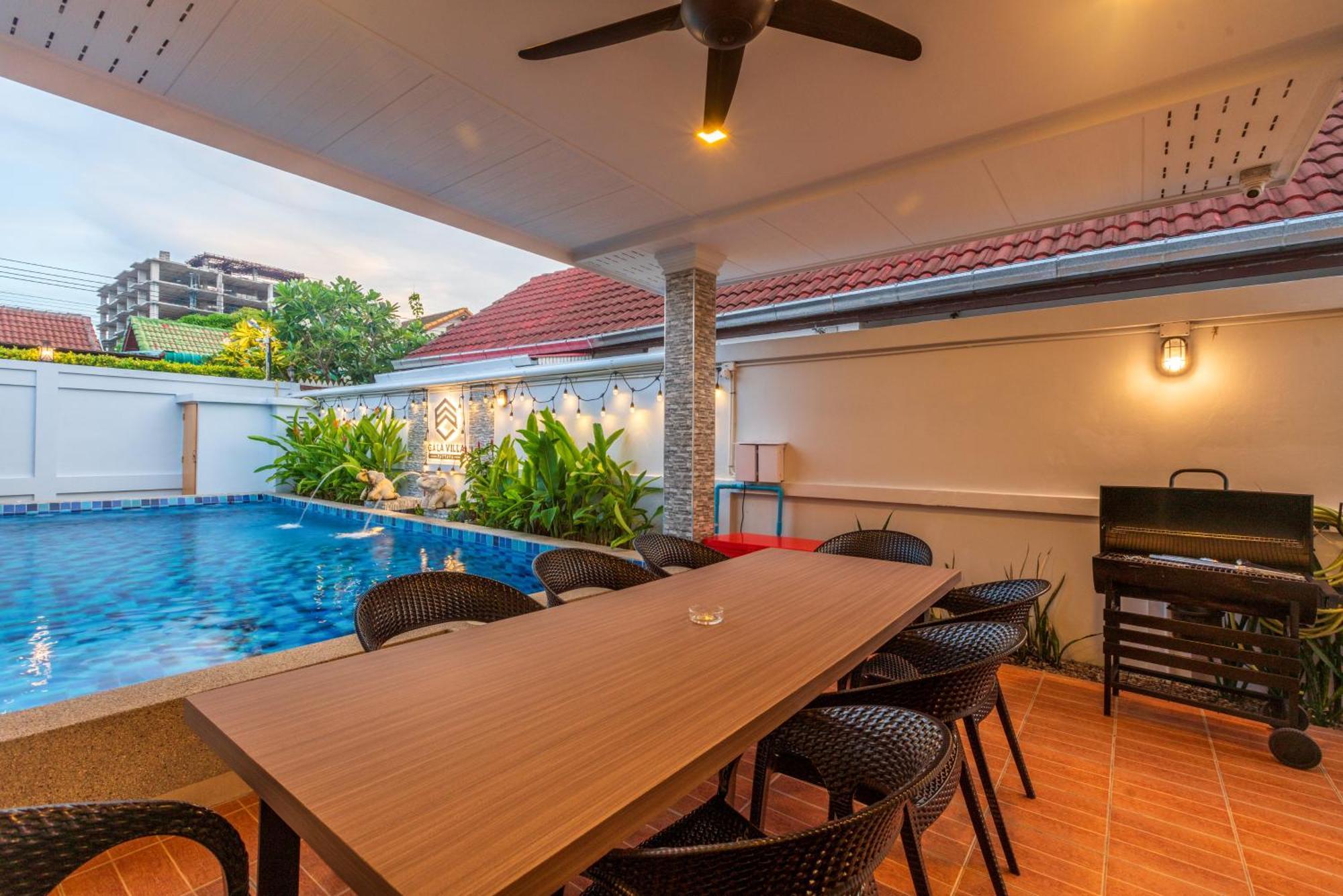 Pattaya Private Villa - Pool,Sauna,Snooker,Bbq Екстериор снимка