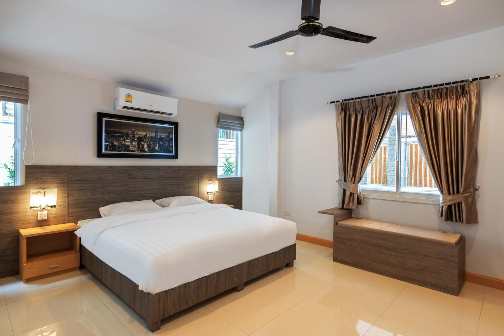 Pattaya Private Villa - Pool,Sauna,Snooker,Bbq Екстериор снимка