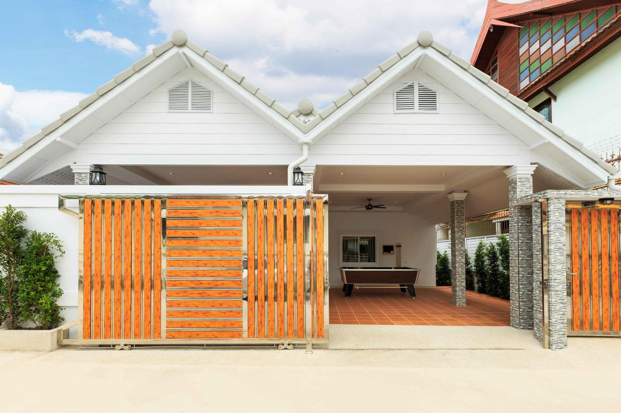 Pattaya Private Villa - Pool,Sauna,Snooker,Bbq Екстериор снимка